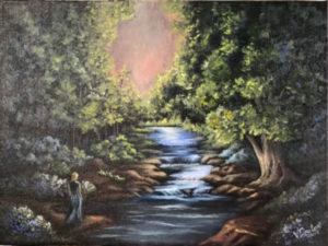 Forest Garden - 16" x 12"