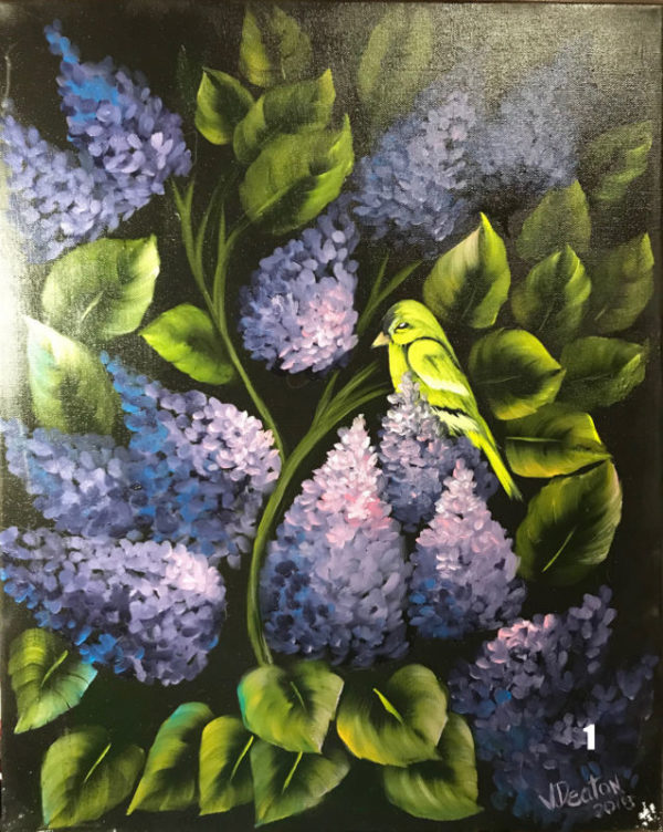 Lilacs & Yellow Bird - Video Link with E-Packet