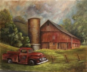 Ole Red - 20" x 16"