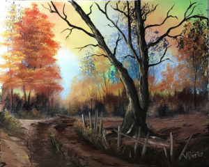 FULL - Bob Ross Event - Autumn Palette - New Castle @ Lilac Studio in New Castle | Muncie | Indiana | United States