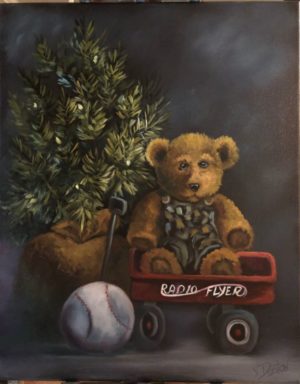 Radio Ryder Bear 16" x 20"