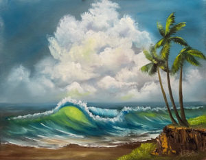 Lilac Studio - Bob Ross - Seascape with Palm Trees @ Lilac Studio in New Castle | Muncie | Indiana | United States