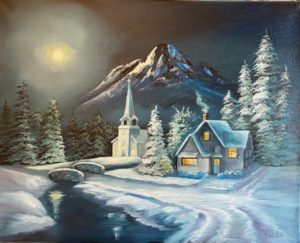 Silent Night (20" x 16")