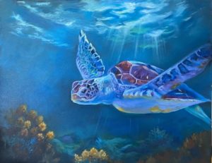 Sea Turtle (20" x 16")