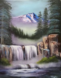 Gallery 119 - Pendleton - Bob Ross - Spectacular Waterfalls @ Gallery 119 - Pendleton Artists Society | Pendleton | Indiana | United States