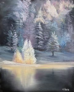 Sorry this class is full - Winter's Reflection - New Castle Lilac Studio @ Lilac Studio in New Castle | Muncie | Indiana | United States