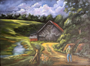 Headed Home - 16" x 12"