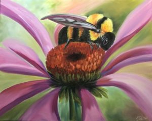Busy Bee - 20" x 16"