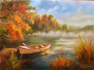 Autumn Mist  (16" x 12")