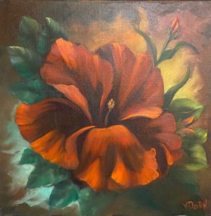 Floral Fantasy (14" x 14")