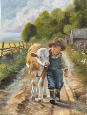 Best Friends (12"x 16")