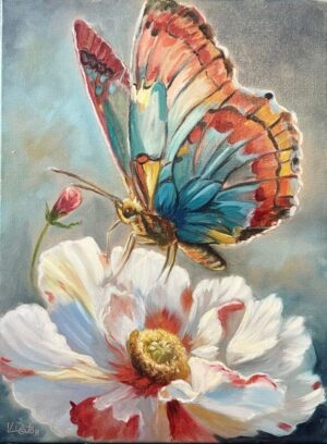Butterfly Alight (12"x 16")