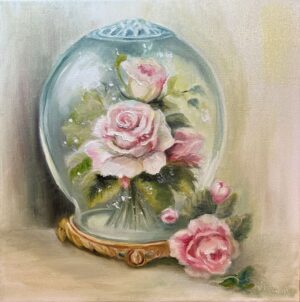 Rose Globe (12"x 12")